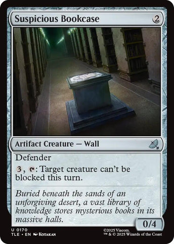 Image for Suspicious Bookcase (170) (Avatar: The Last Airbender: Eternal-Legal) - Magic: The Gathering