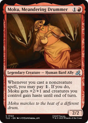 Image for Moku, Meandering Drummer (122) (Avatar: The Last Airbender: Eternal-Legal) - Magic: The Gathering