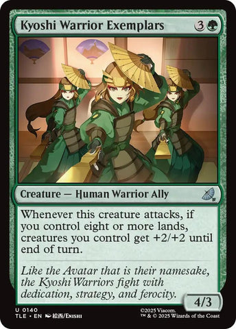 Image for Kyoshi Warrior Exemplars (140) (Avatar: The Last Airbender: Eternal-Legal) - Magic: The Gathering