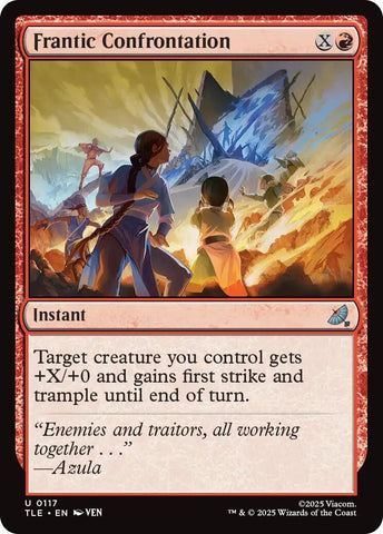 Image for Frantic Confrontation (117) (Avatar: The Last Airbender: Eternal-Legal) - Magic: The Gathering