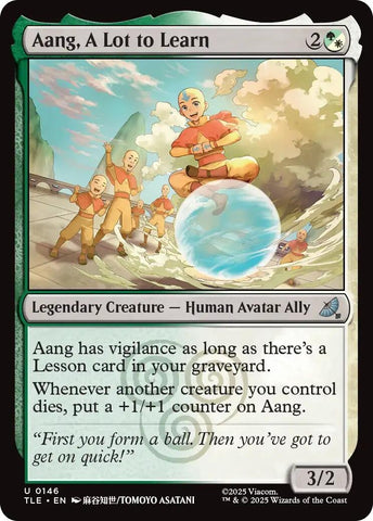 Image for Aang, A Lot to Learn (146) (Avatar: The Last Airbender: Eternal-Legal) - Magic: The Gathering
