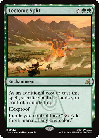 Image for Tectonic Split (144) (Avatar: The Last Airbender: Eternal-Legal) - Magic: The Gathering