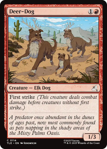Image for Deer-Dog (114) (Avatar: The Last Airbender: Eternal-Legal) - Magic: The Gathering
