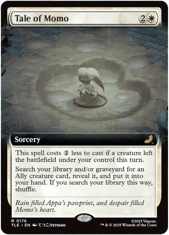 Image for Tale of Momo (Extended Art) (176) (Avatar: The Last Airbender: Eternal-Legal) - Magic: The Gathering