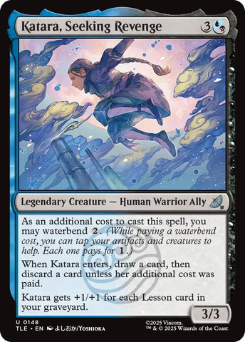 Image for Katara, Seeking Revenge (148) (Avatar: The Last Airbender: Eternal-Legal) - Magic: The Gathering