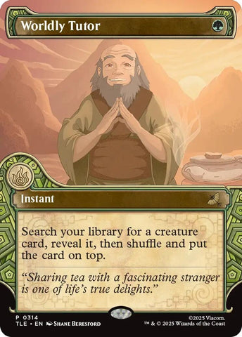 Image for Worldly Tutor (Showcase) (314) (Avatar: The Last Airbender: Eternal-Legal) - Magic: The Gathering