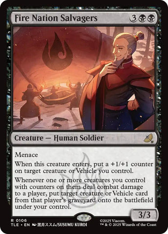 Image for Fire Nation Salvagers (106) (Avatar: The Last Airbender: Eternal-Legal) - Magic: The Gathering
