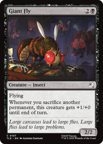 Image for Giant Fly (107) (Avatar: The Last Airbender: Eternal-Legal) - Magic: The Gathering