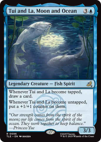 Image for Tui and La, Moon and Ocean (96) (Avatar: The Last Airbender: Eternal-Legal) - Magic: The Gathering