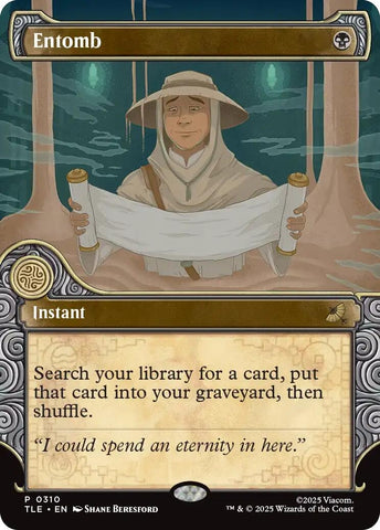Image for Entomb (Showcase) (310) (Avatar: The Last Airbender: Eternal-Legal) - Magic: The Gathering