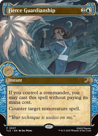 Image for Fierce Guardianship (Showcase) (307) (Avatar: The Last Airbender: Eternal-Legal) - Magic: The Gathering