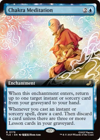 Image for Chakra Meditation (Extended Art) (179) (Avatar: The Last Airbender: Eternal-Legal) - Magic: The Gathering