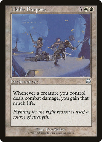 Image for Noble Purpose (32) [Mercadian Masques]