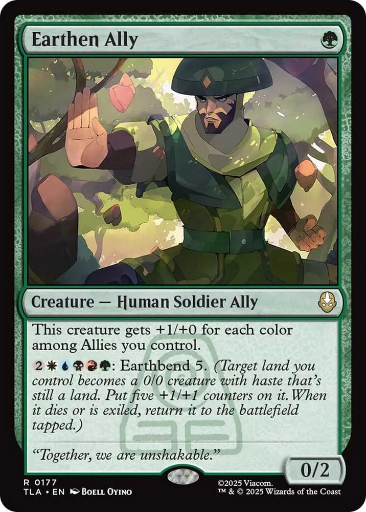 Image for Earthen Ally (177) (Avatar: The Last Airbender) - Magic: The Gathering