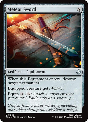 Image for Meteor Sword (258) (Avatar: The Last Airbender) - Magic: The Gathering