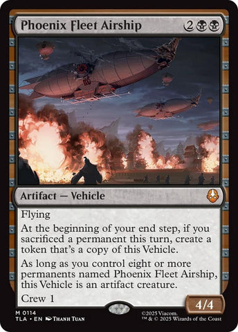 Image for Phoenix Fleet Airship (114) (Avatar: The Last Airbender) - Magic: The Gathering