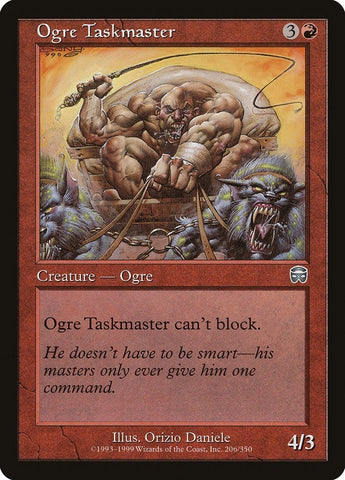 Image for Ogre Taskmaster (206) [Mercadian Masques]