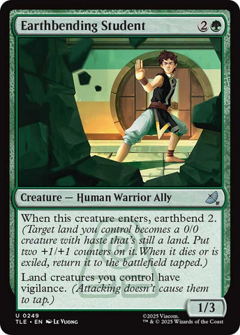 Image for Earthbending Student (249) (Avatar: The Last Airbender: Eternal-Legal) - Magic: The Gathering