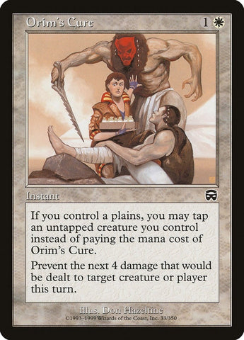 Image for Orim's Cure (33) [Mercadian Masques]