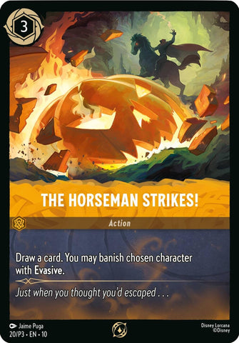 Image for The Horseman Strikes! (20) - Disney Lorcana