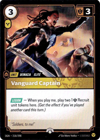 Vanguard Captain (218/298)