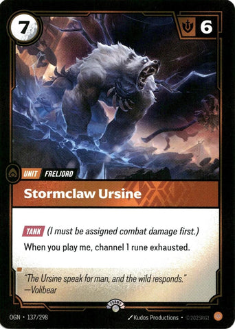 Stormclaw Ursine (137/298)