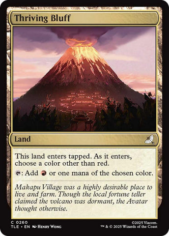 Image for Thriving Bluff (260) (Avatar: The Last Airbender: Eternal-Legal) - Magic: The Gathering