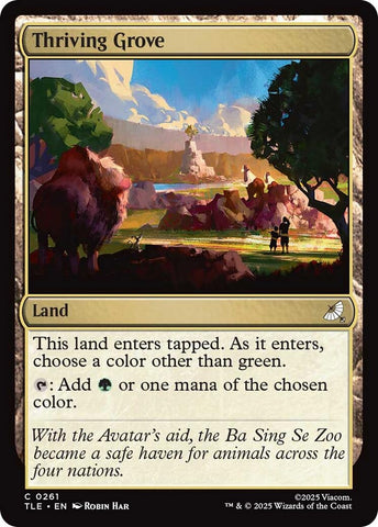 Image for Thriving Grove (261) (Avatar: The Last Airbender: Eternal-Legal) - Magic: The Gathering