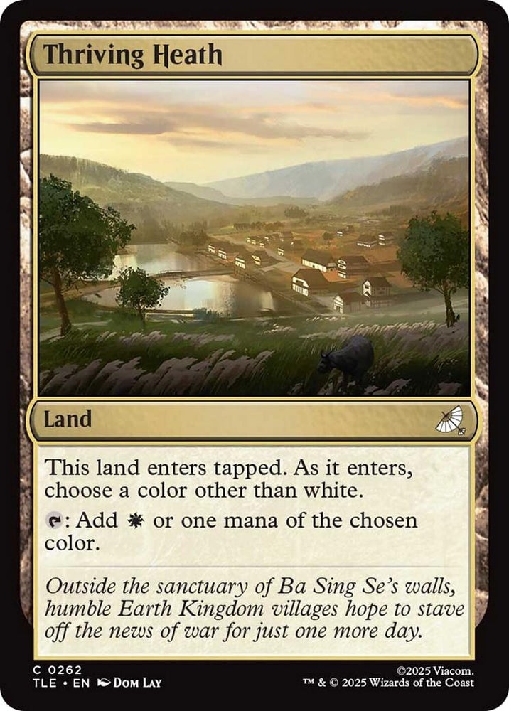 Image for Thriving Heath (262) (Avatar: The Last Airbender: Eternal-Legal) - Magic: The Gathering