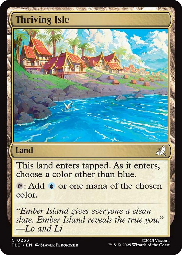 Image for Thriving Isle (263) (Avatar: The Last Airbender: Eternal-Legal) - Magic: The Gathering