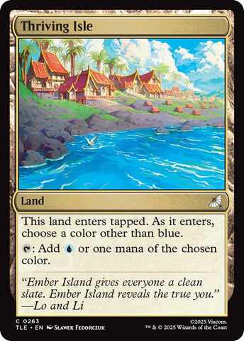 Image for Thriving Isle (263) (Avatar: The Last Airbender: Eternal-Legal) - Magic: The Gathering