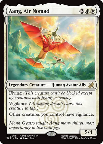 Image for Aang, Air Nomad (0265) (265) (Avatar: The Last Airbender: Eternal-Legal) - Magic: The Gathering