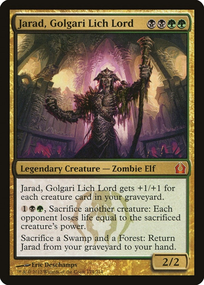 Image for Jarad, Golgari Lich Lord (174) [Return to Ravnica]