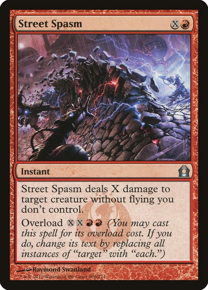 Image for Street Spasm (106) [Return to Ravnica]