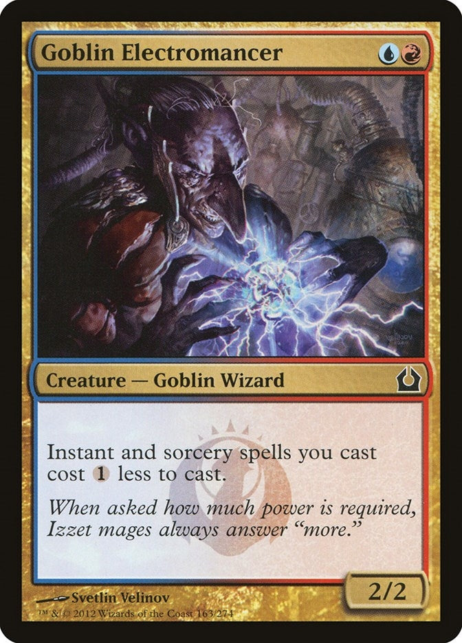 Image for Goblin Electromancer (163) [Return to Ravnica]