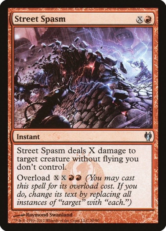 Image for Street Spasm (30) [Duel Decks: Izzet vs. Golgari]
