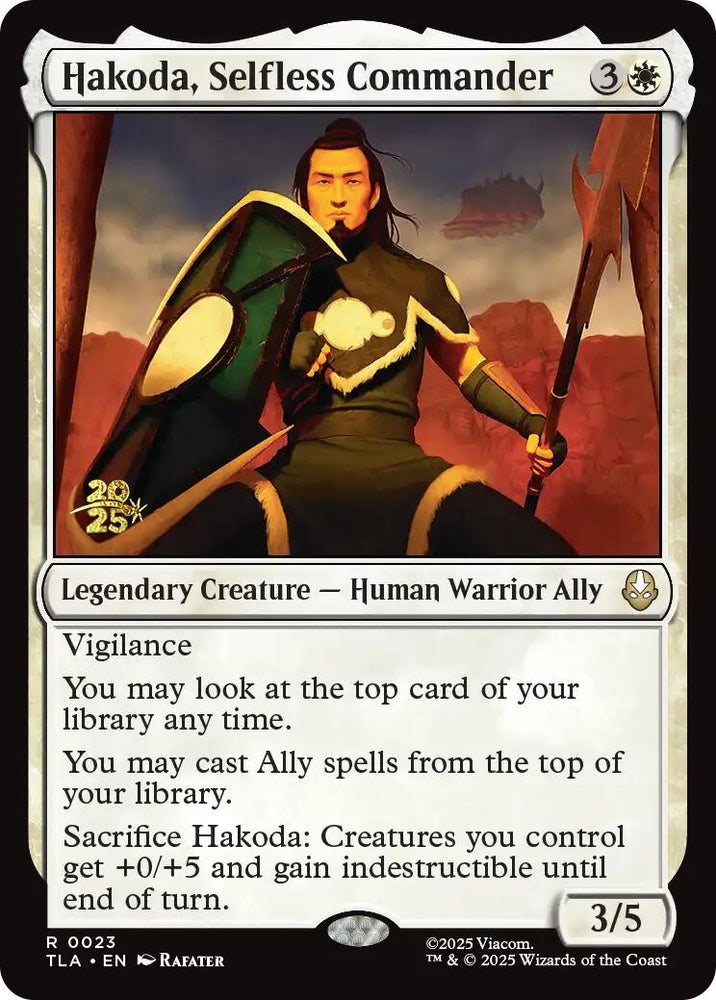 Image for Hakoda, Selfless Commander (23) - Magic: The Gathering