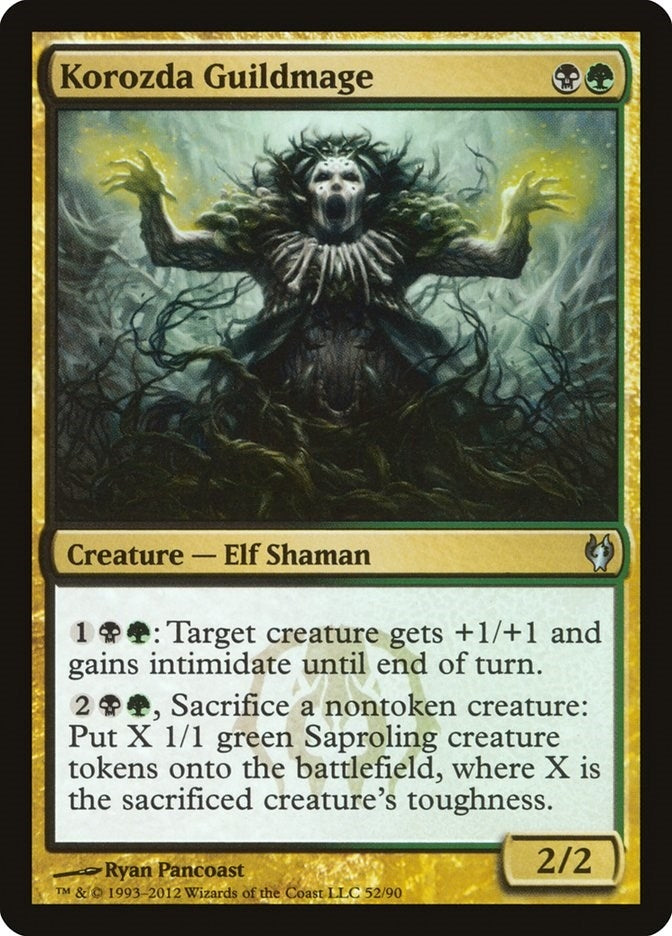 Image for Korozda Guildmage (52) [Duel Decks: Izzet vs. Golgari]