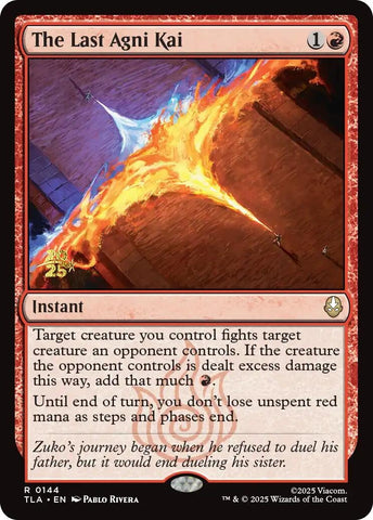 Image for The Last Agni Kai (144) - Magic: The Gathering