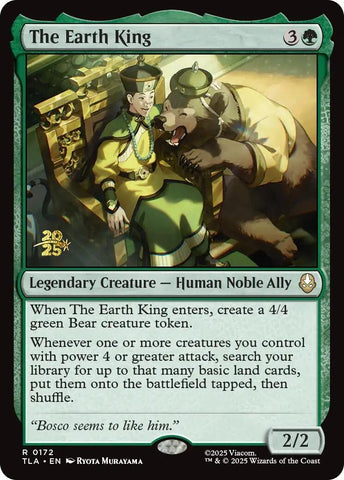 Image for The Earth King (172) - Magic: The Gathering