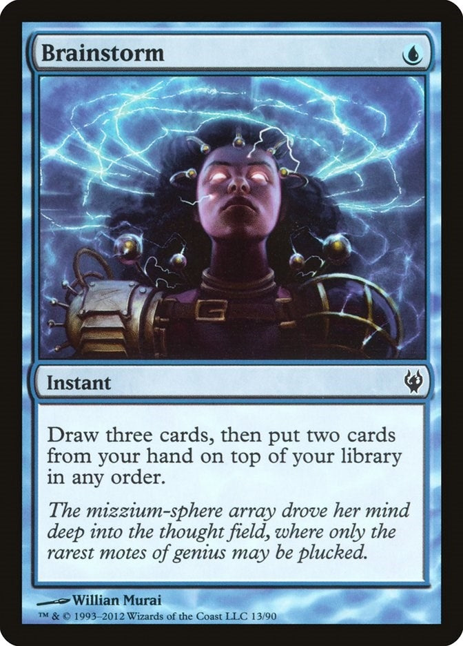 Image for Brainstorm (13) [Duel Decks: Izzet vs. Golgari]