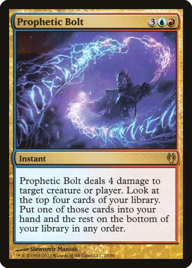 Image for Prophetic Bolt (27) [Duel Decks: Izzet vs. Golgari]