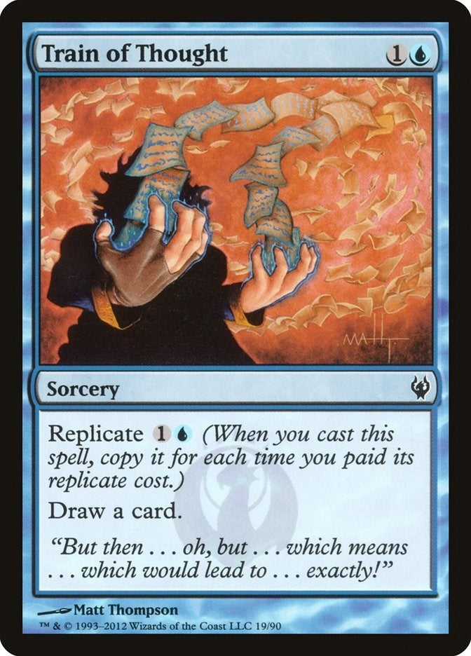Image for Train of Thought (19) [Duel Decks: Izzet vs. Golgari]