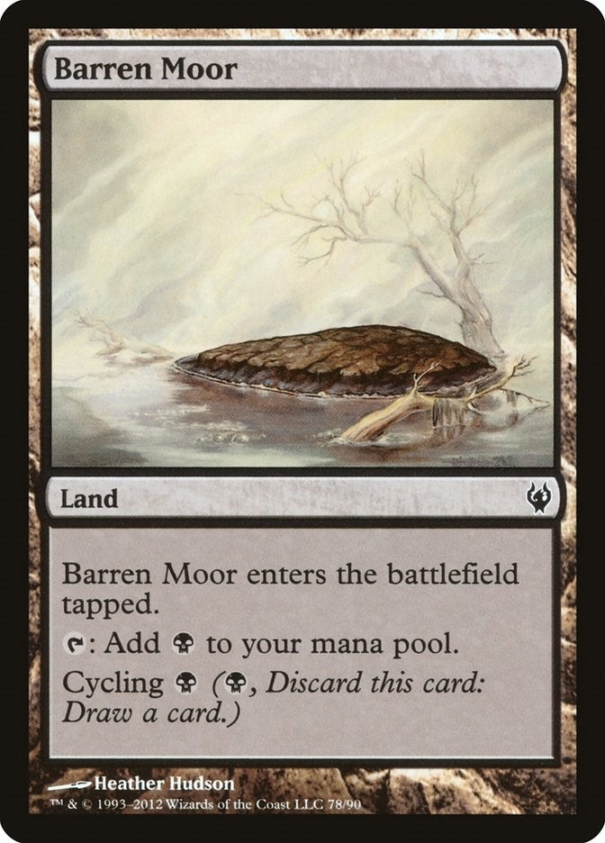 Image for Barren Moor (78) [Duel Decks: Izzet vs. Golgari]