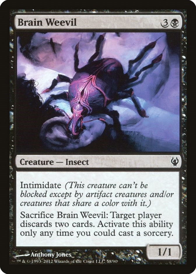 Image for Brain Weevil (58) [Duel Decks: Izzet vs. Golgari]