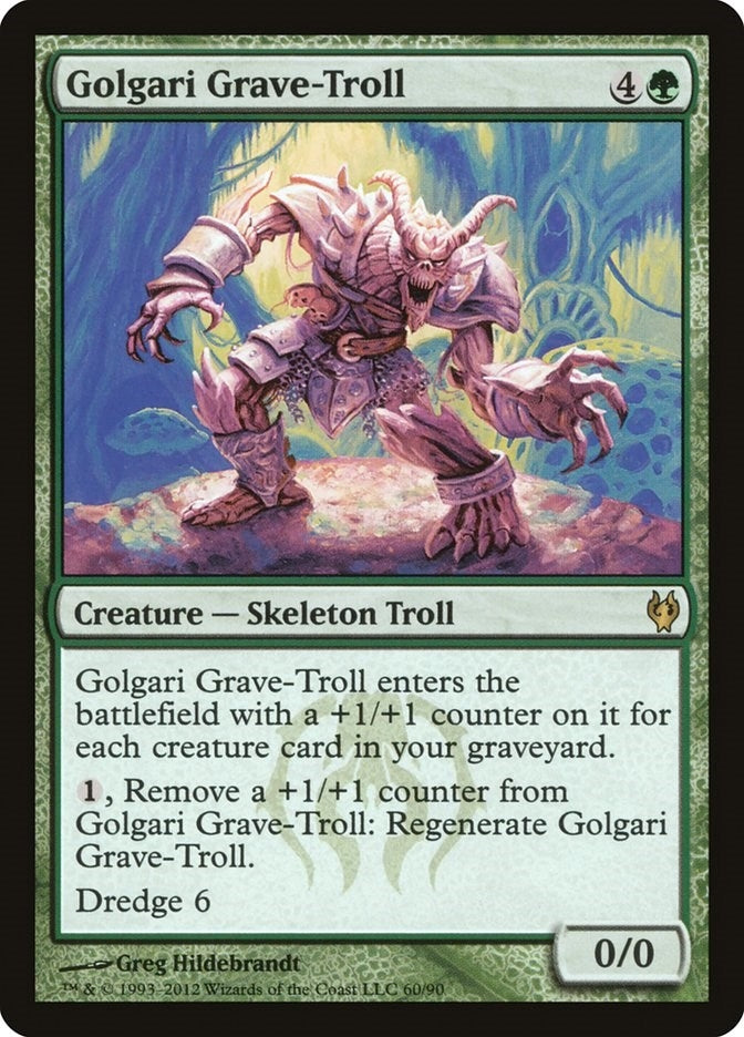 Image for Golgari Grave-Troll (60) [Duel Decks: Izzet vs. Golgari]