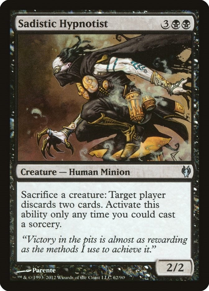 Image for Sadistic Hypnotist (62) [Duel Decks: Izzet vs. Golgari]