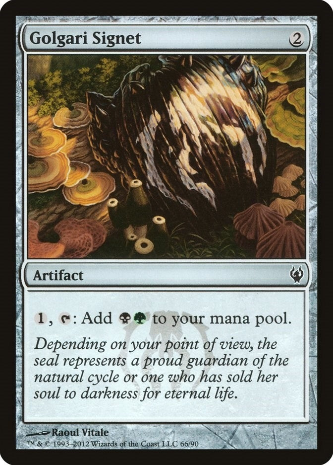 Image for Golgari Signet (66) [Duel Decks: Izzet vs. Golgari]