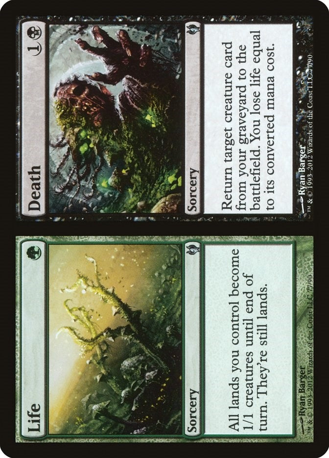 Image for Life // Death (77) [Duel Decks: Izzet vs. Golgari]
