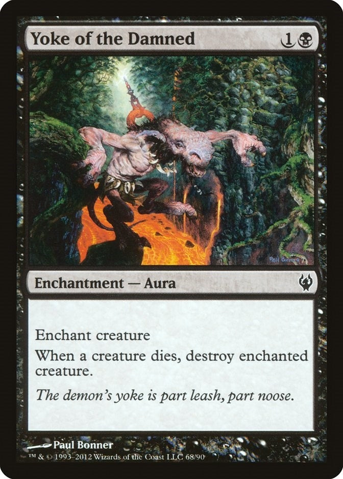 Image for Yoke of the Damned (68) [Duel Decks: Izzet vs. Golgari]